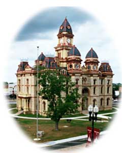 Caldwell County Courthouse located at 110 South Main Street.